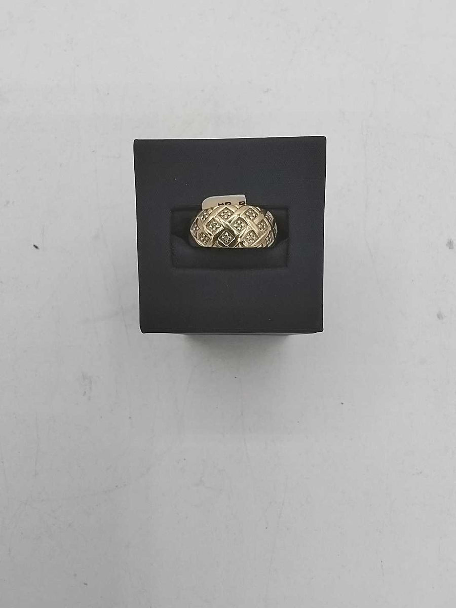 Women's Ring - Yellow Gold 10k (.417) 4.8 grams Size 9