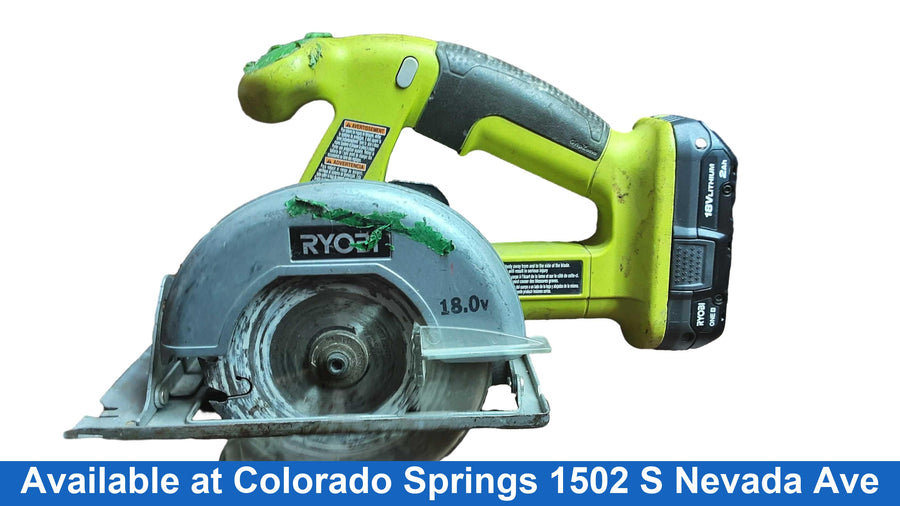 Ryobi P501g Green Cordless Circular Saw