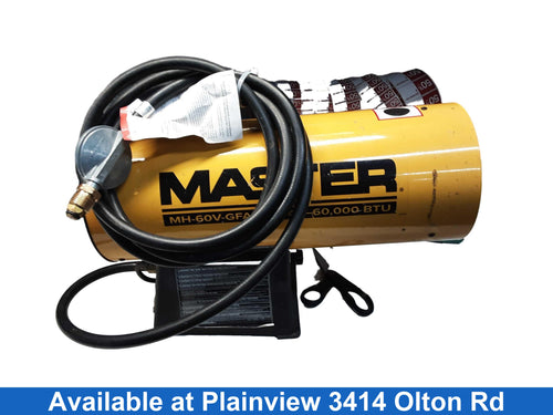 Master Mh-60vc-gfa-a Yellow Space / Room Heater