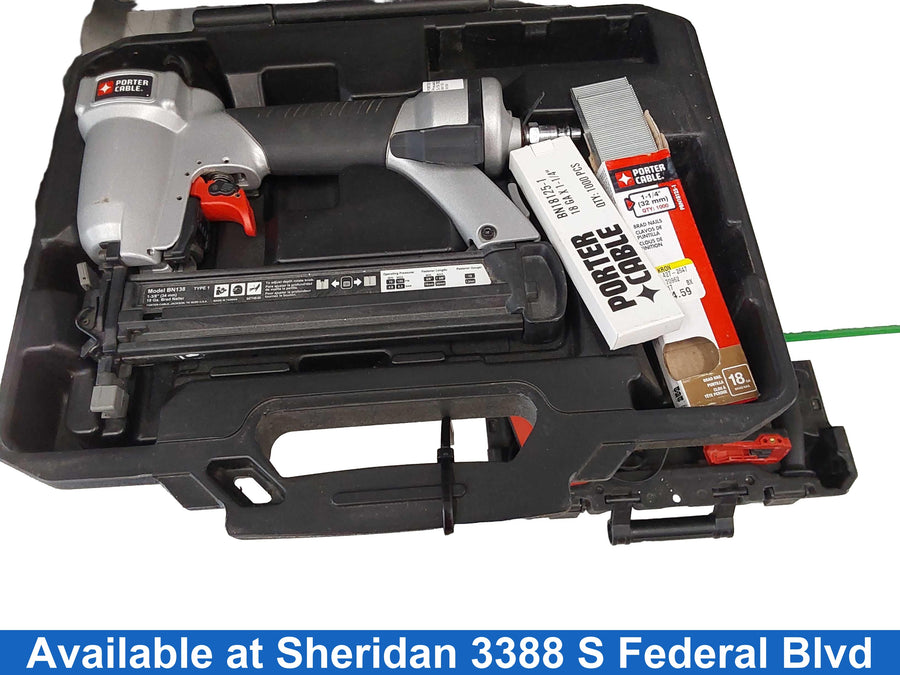 Porter Cable Bn138 Gray Pneumatic Framing Nailer