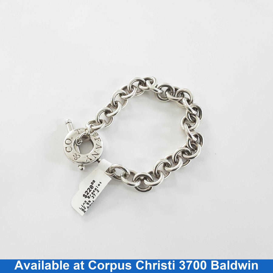 Link Bracelet - Silver 37.2 grams 8 inch