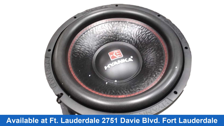 Hyanka Bsf-15 Black Car Sub-Woofer