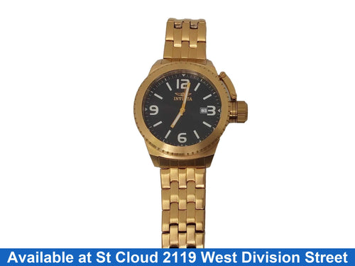 Invicta 0991 Gold Regular Watch
