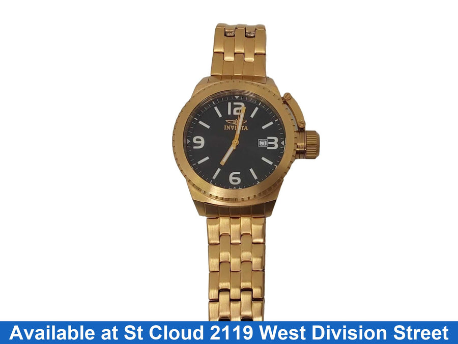 Invicta 0991 Gold Regular Watch