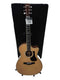 Eastman Ac422ce Beige / Tan Acoustic / Electric Classic Guitar