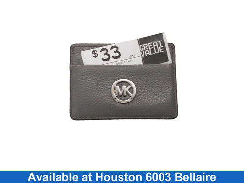 Michael Kors Credit Card Gray Wallet