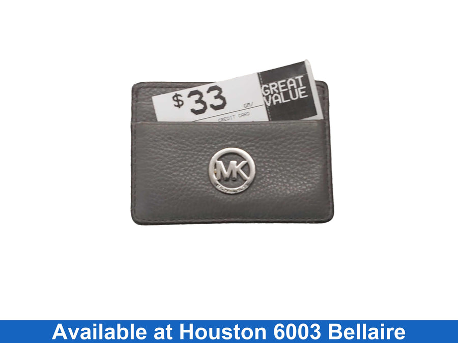 Michael Kors Credit Card Gray Wallet