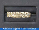 Ring - Wedding Band - White Gold 14k (.585) 2.8 grams Size 7
