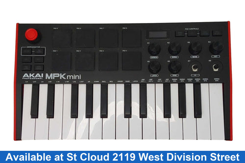 Akai Mpk Mini White Digital Mixer