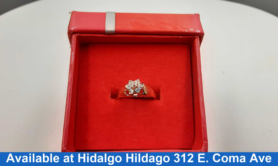 Women's Ring - Yellow Gold 10k (.417) 1.1 grams Size 6.5