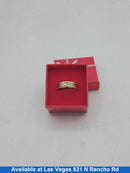 Ring - Wedding Band - Yellow Gold 14k (.585) 6.8 grams Size 6.5