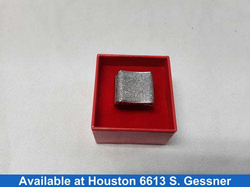 Men's Ring - White Gold 10k (.417) 10.1 grams Size 9