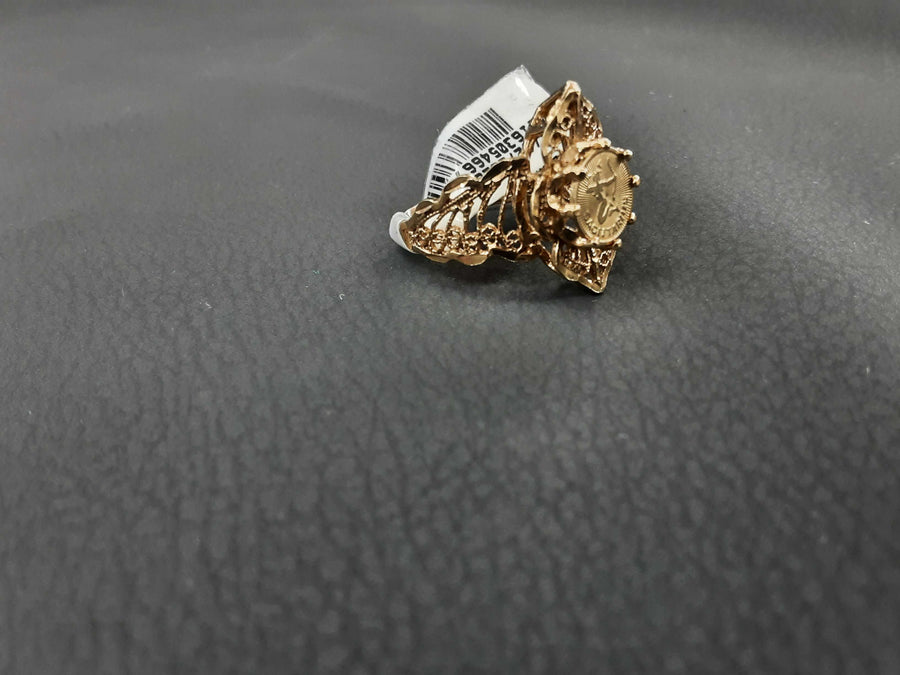 Women's Ring - Yellow Gold 10k (.417) 2.9 grams Size 7.5
