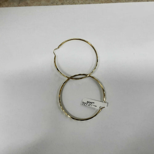 Bangle Earrings - Yellow Gold 14k (.585) 5.4 grams