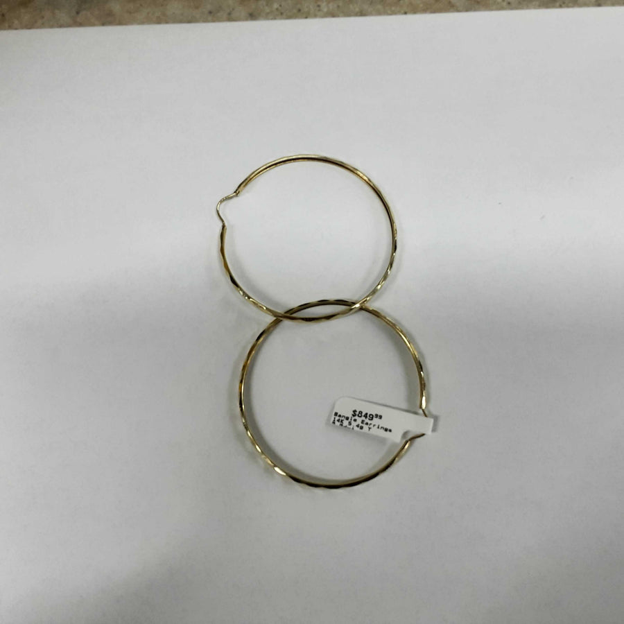 Bangle Earrings - Yellow Gold 14k (.585) 5.4 grams