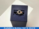 Women's Ring - White Gold 10k (.417) 3.8 grams Size 6