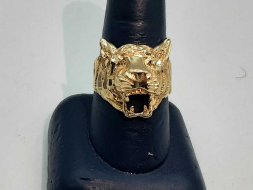 Men's Ring - Yellow Gold 14k (.585) 5.8 grams Size 9.5