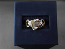 Women's Ring - Tricolor Gold 10k (.417) 1.4 grams Size 6