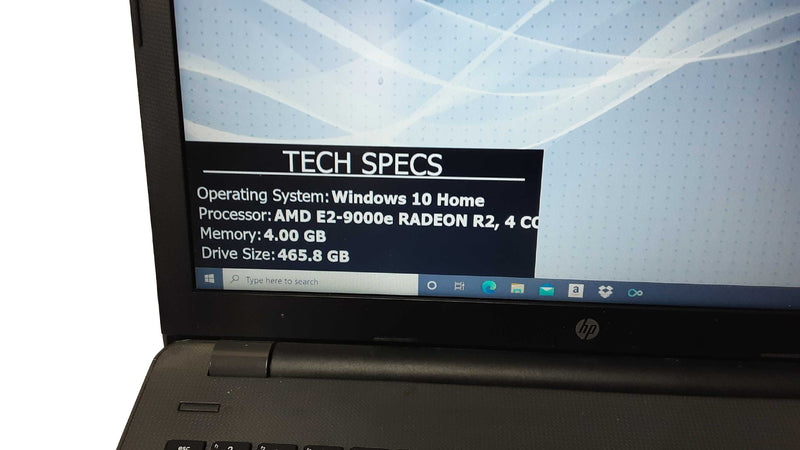 Hp 3168ngw Amd A10 4 Gb 500 Gb Gray Laptop