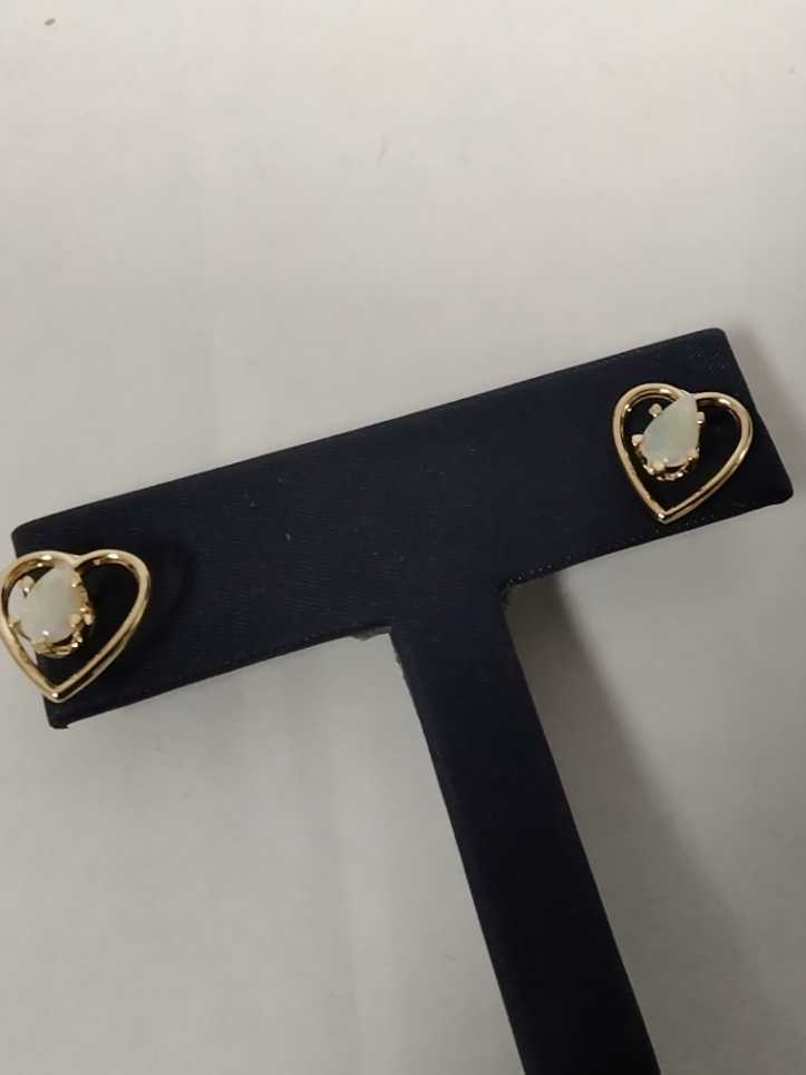 Earrings - Yellow Gold 14k (.585) 1.2 grams