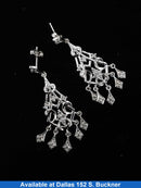Earrings - White Gold 14k (.585) 5.4 grams