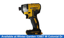 Dewalt Dcf887 Yellow Cordless Impact Drill