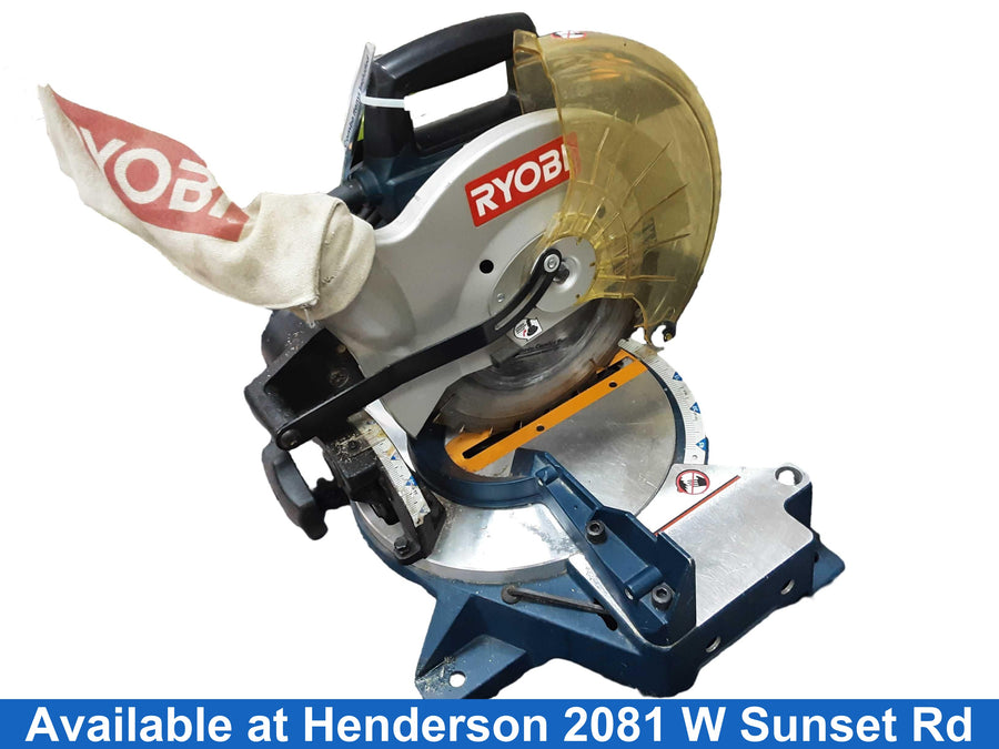 Ryobi Ts1342 Blue Straight Corded Chop Saw