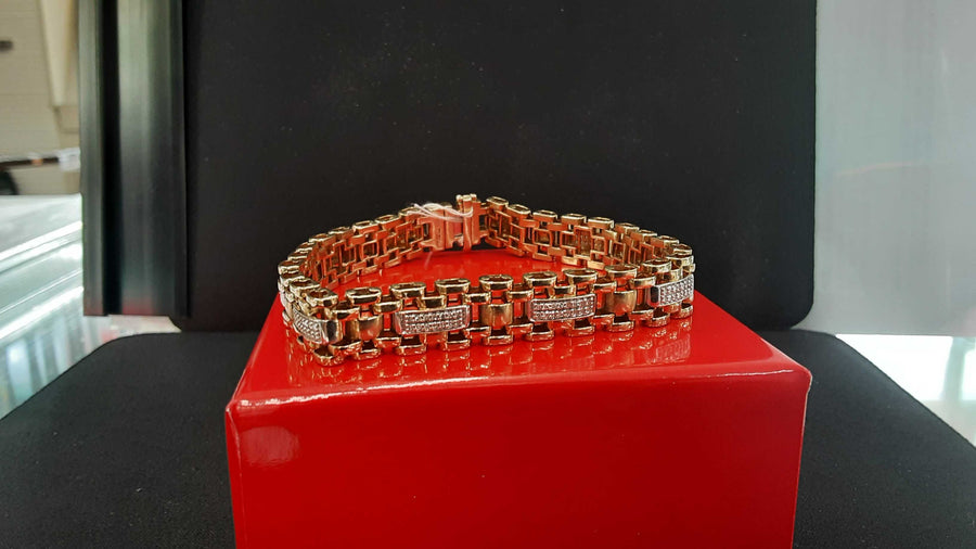 Bracelet - Yellow Gold 10k (.417) 26.7 grams 11 inch