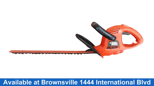Blackanddecker Ht22d Orange Corded Hedge Trimmer