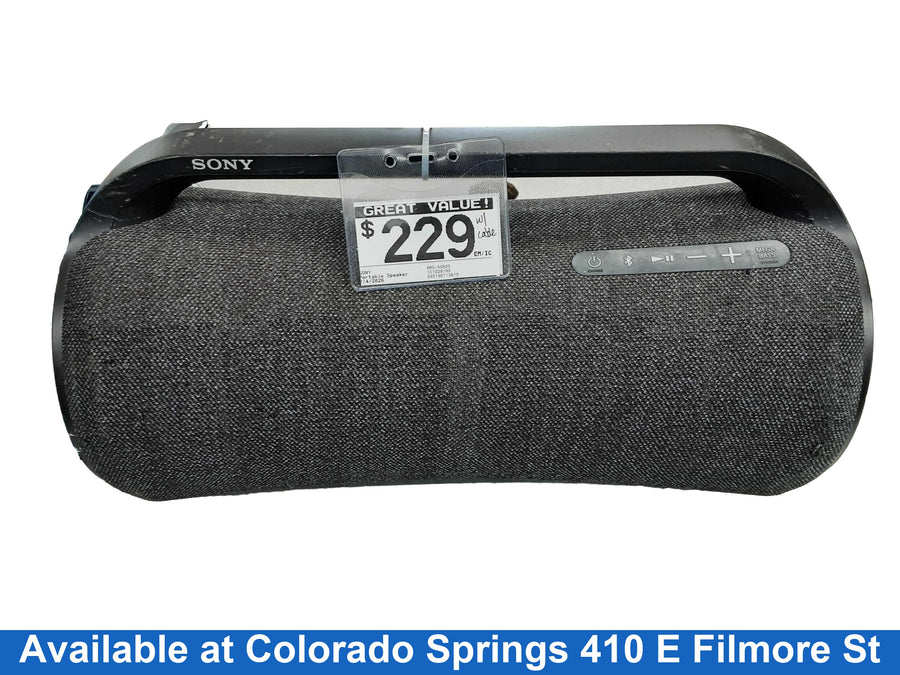 Sony Srs-xg500 Black Portable Speaker