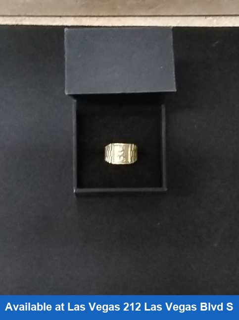 Men's Ring - Yellow Gold 14k (.585) 4.8 grams Size 20