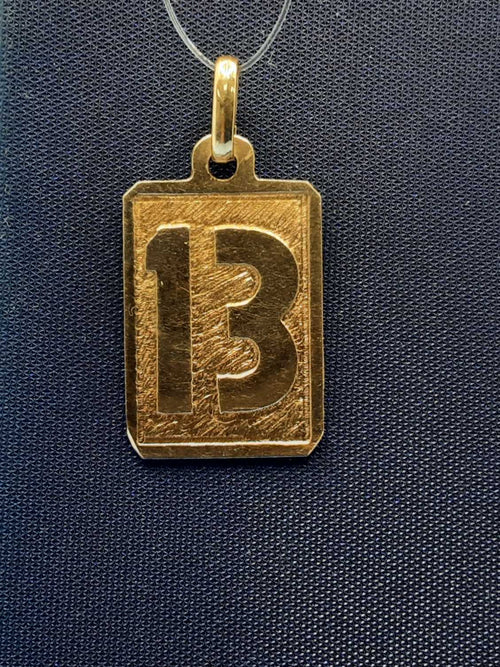 Pendant - Yellow Gold 14k (.585) 1.3 grams