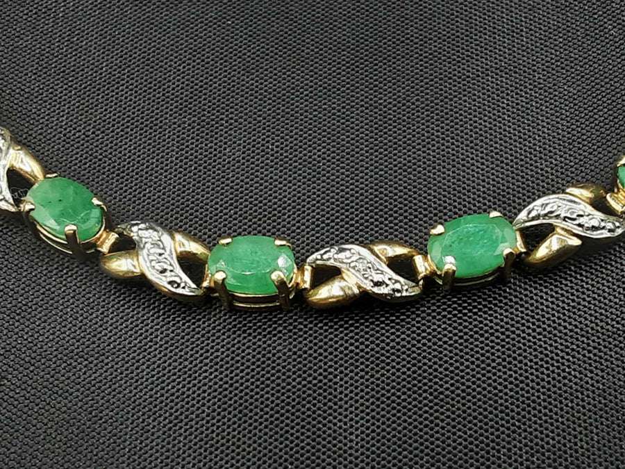 Tennis Bracelet - Yellow Gold 10k (.417) 5.3 grams 7 inch