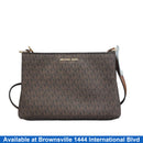 Michael Kors Js-2311 Brown Purse / Handbag