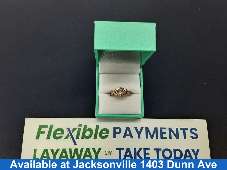 Women's Ring - Rose Gold 10k (.417) 3.5 grams Size 7