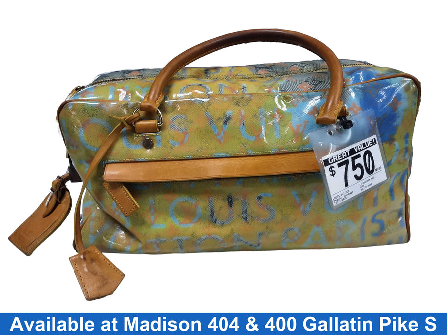 Louis Vuitton Lv Monogram Pulp Defile Weekender Multi-color Purse / Handbag