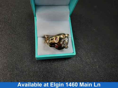 Men's Ring - Yellow Gold 14k (.585) 12.2 grams Size 12.5