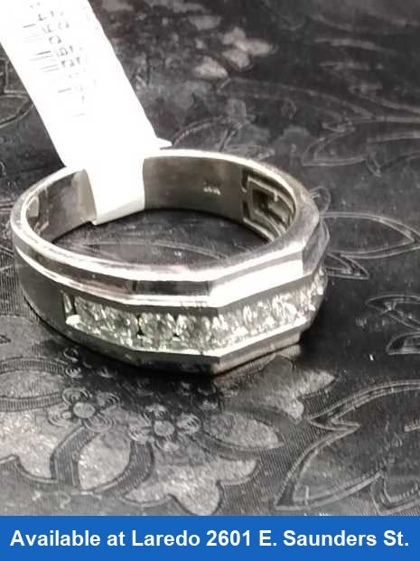 Ring - Wedding Band - White Gold 10k (.417) 5.8 grams Size 10