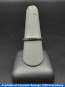 Ring - Wedding Band - White Gold 10k (.417) 1.7 grams Size 7.5