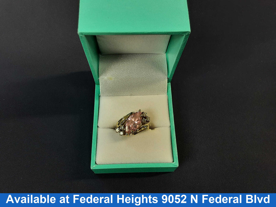 Women's Ring - Yellow Gold 14k (.585) 5.25 grams Size 5.5