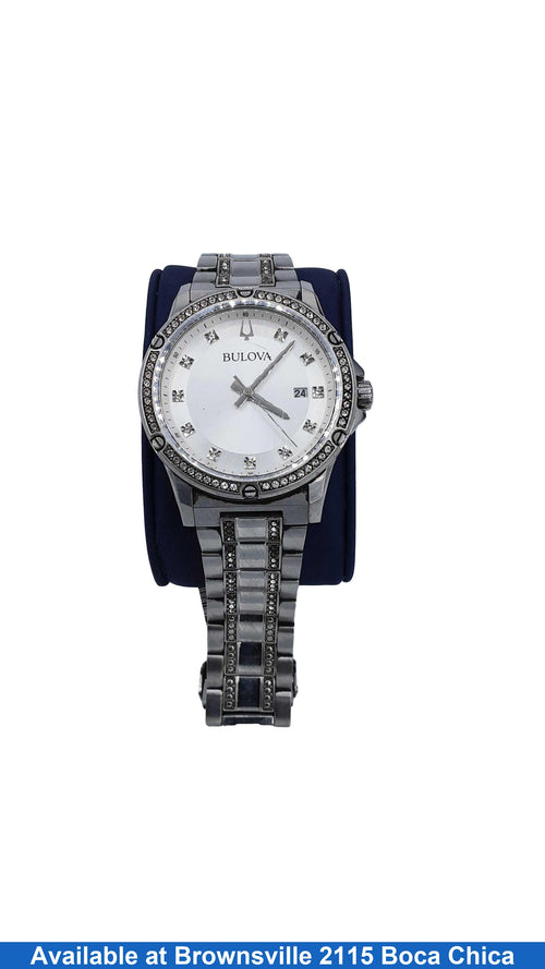 Bulova 96b430 Silver Regular Watch