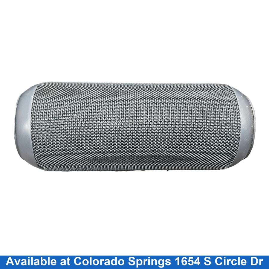 Onn. Rugged Speaker L Gray Portable Speaker