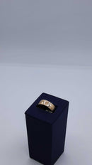 Ring - Wedding Band - Yellow Gold 14k (.585) 5.9 grams Size 10