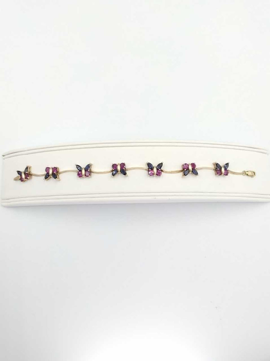 Bracelet - Yellow Gold 10k (.417) 8 grams 7 inch