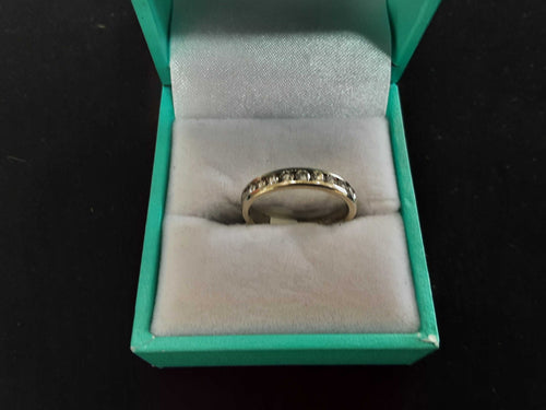 Ring - Wedding Band - White Gold 14k (.585) 2.8 grams Size 20