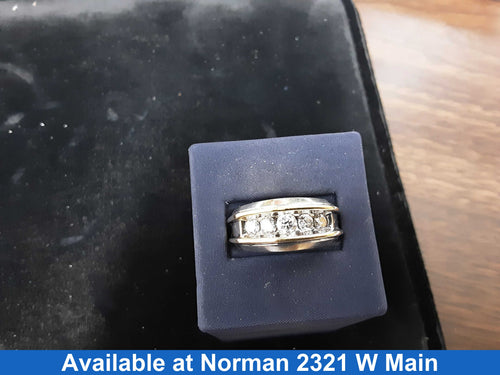 Men's Ring - Yellow Gold 18k (.750) 12.2 grams Size 10