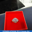Women's Ring - Yellow Gold 14k (.585) 3.1 grams Size 7.5