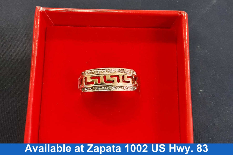 Ring - Wedding Band - Yellow Gold 10k (.417) 3.3 grams Size 11.5