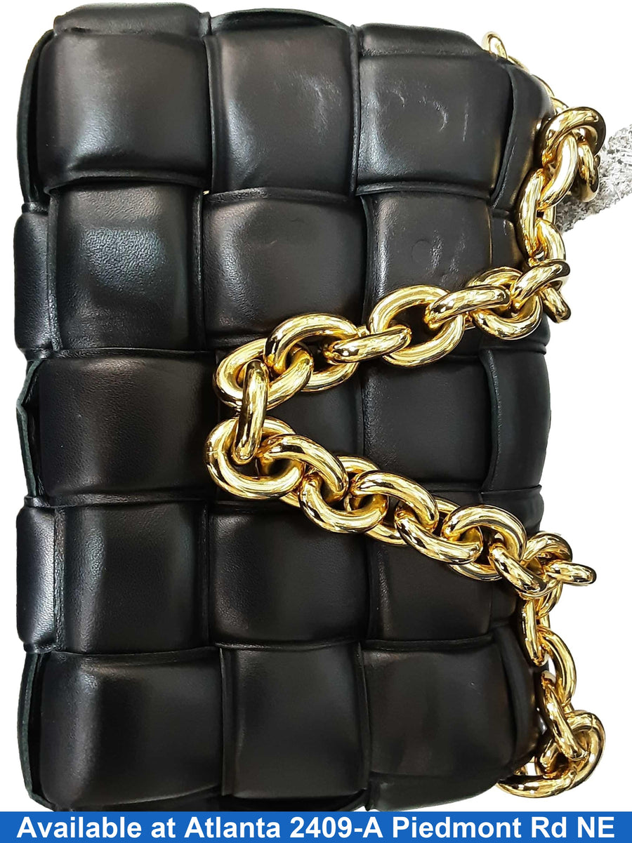 Bottega Veneta Chain Cassette Bag Black Purse / Handbag