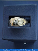 Men's Ring - Yellow Gold 10k (.417) 4.1 grams Size 20